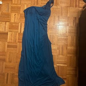Blue Elegant Maxi dress Size XL